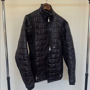 Men's Black Quilted Puffer Jacket